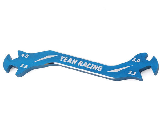 Yeah Racing Aluminum Turnbuckle Wrench (Blue) (3, 4, 5, 5.5mm) (YEA-YT-0197BU)